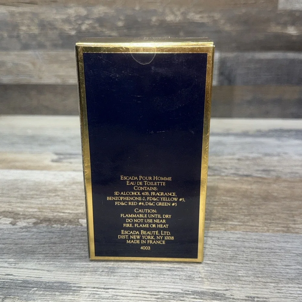 Escada Pour Homme by Escada 2.5 oz / 75 ml EDT Natural Spray for Men Original